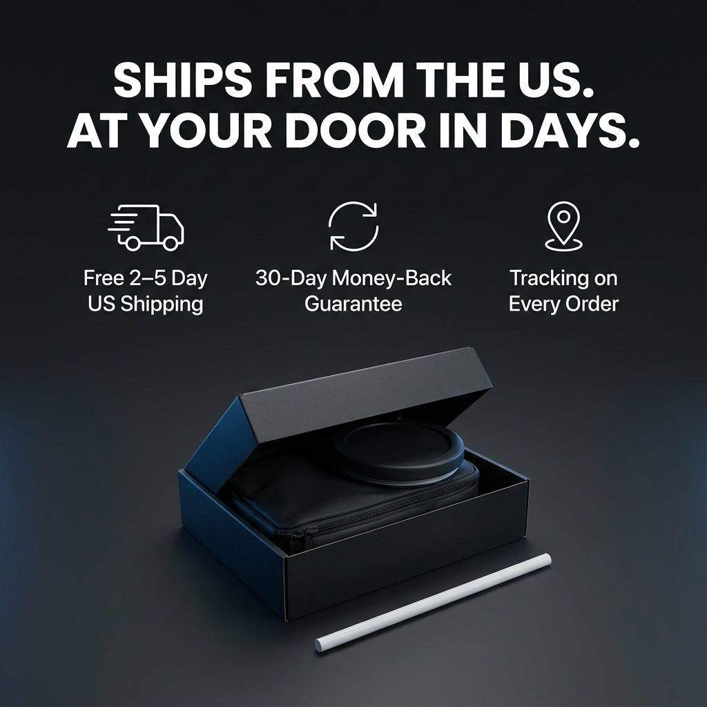 Free 2-5 day US shipping and 30-day money-back guarantee