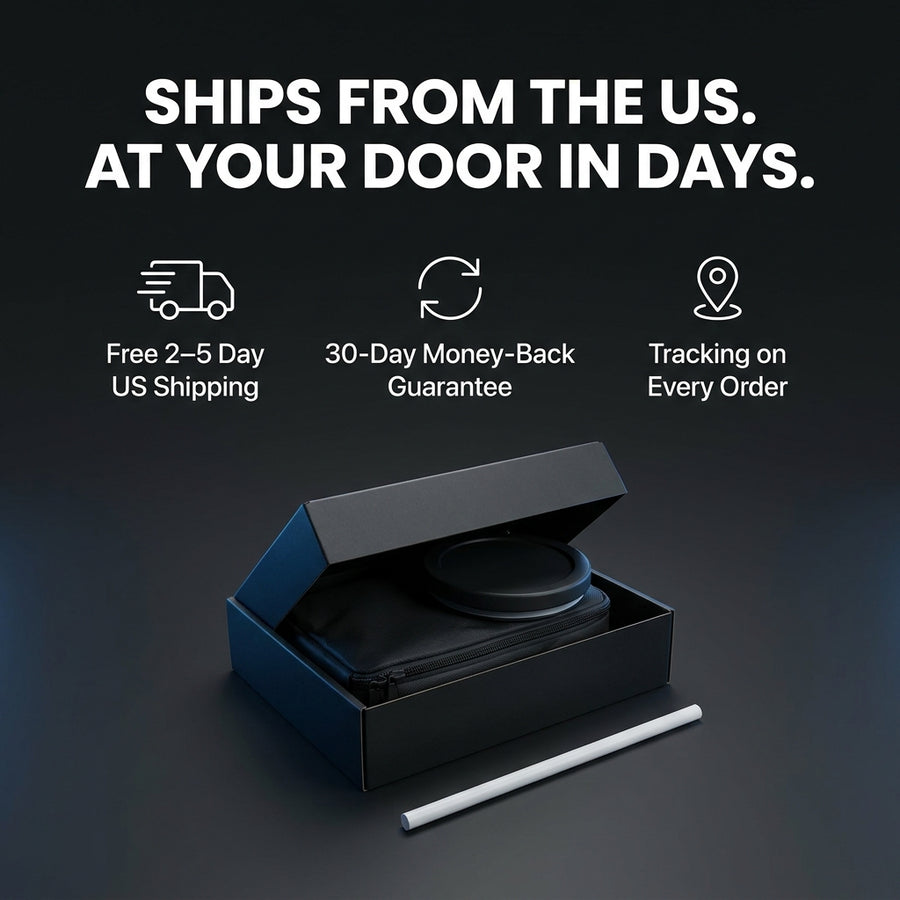 Free 2-5 day US shipping and 30-day money-back guarantee